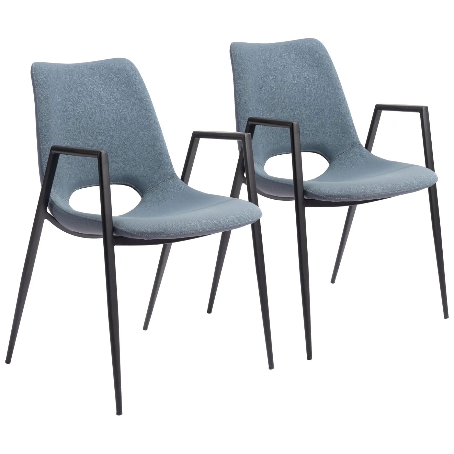 Desi Upholstered Dining Chair - Set of Two