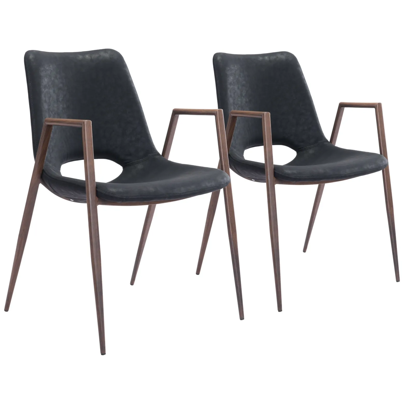 Desi Upholstered Dining Chair - Set of Two