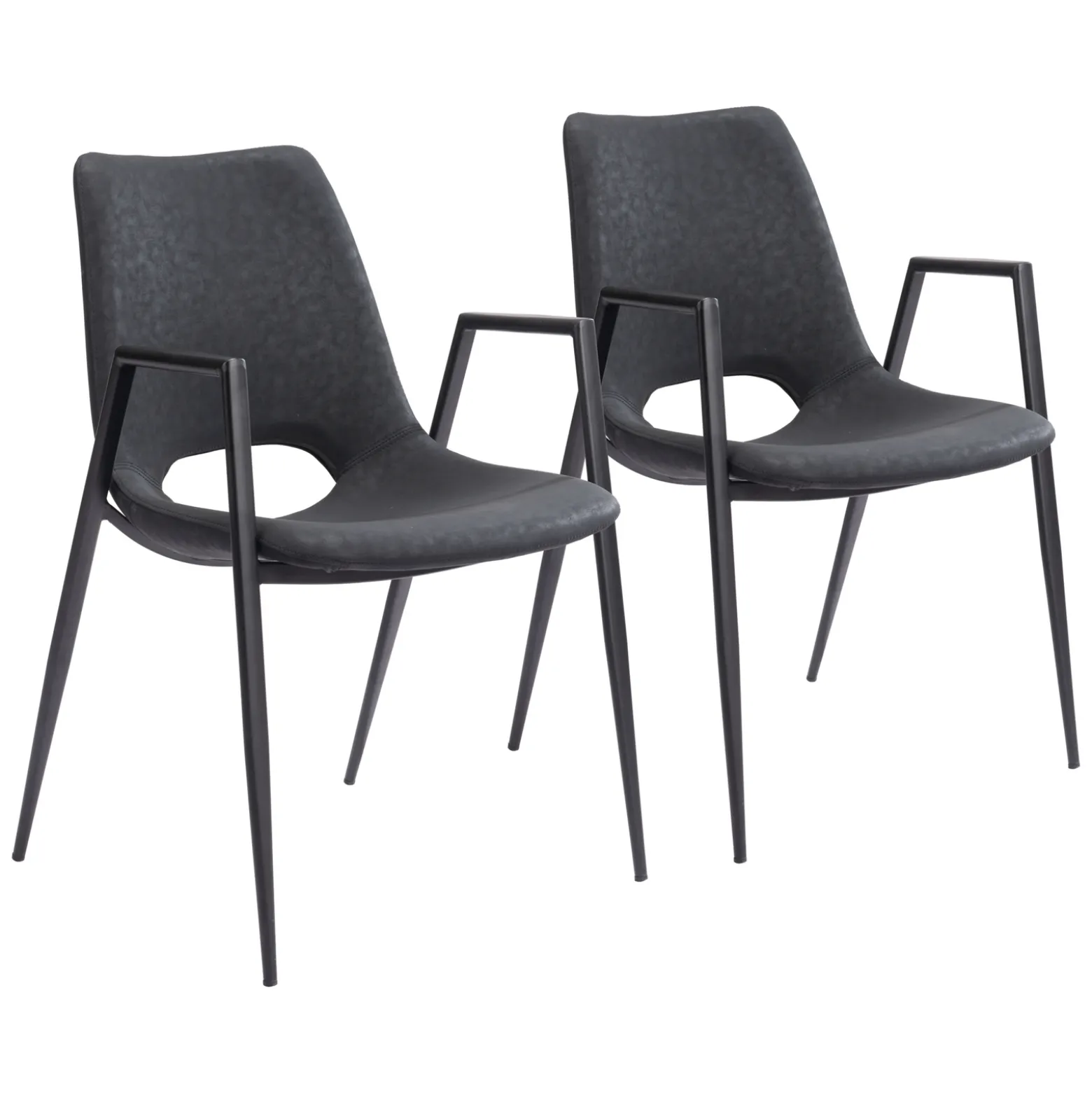 Desi Upholstered Dining Chair - Set of Two