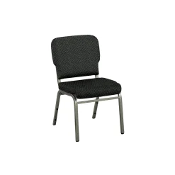 Designer Upholstery Armless Wingback Stack Chair