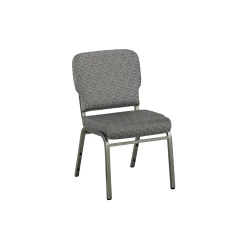 Designer Upholstery Armless Wingback Stack Chair
