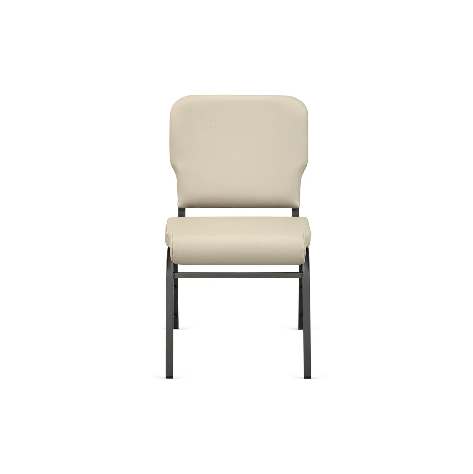 Designer Upholstery Armless Wingback Stack Chair
