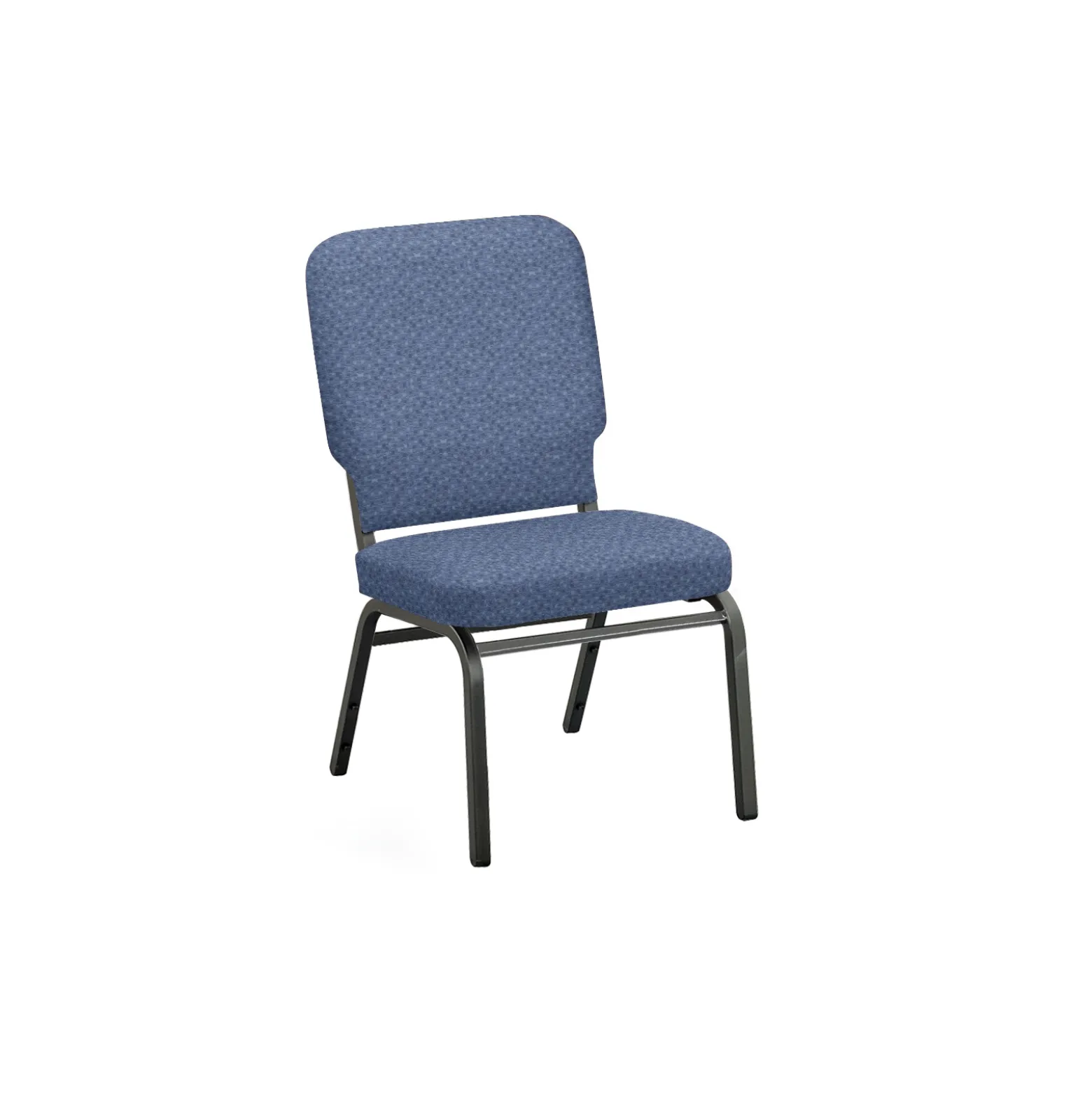 Designer Upholstery Armless Big & Tall Wingback Stack Chair