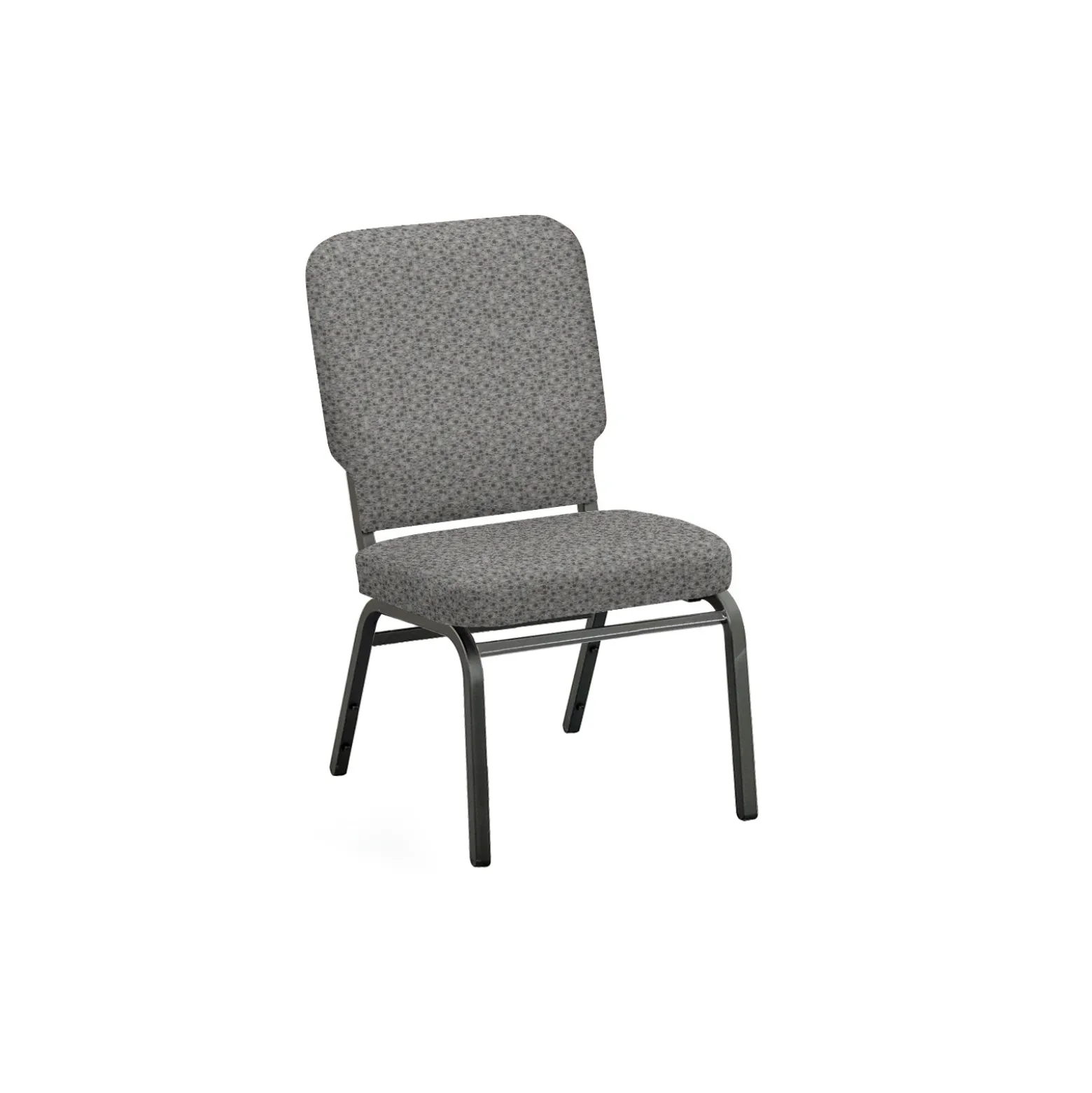 Designer Upholstery Armless Big & Tall Wingback Stack Chair