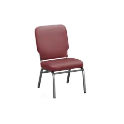 Designer Upholstery Armless Big & Tall Wingback Stack Chair