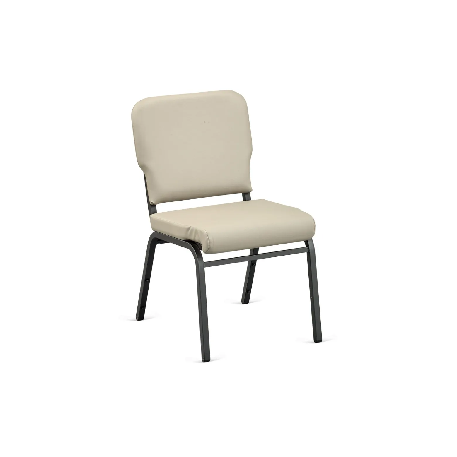 Designer Upholstery Armless Big & Tall Wingback Stack Chair