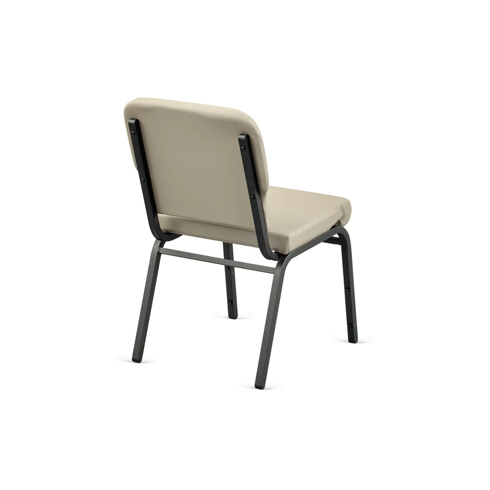 Designer Upholstery Armless Big & Tall Wingback Stack Chair