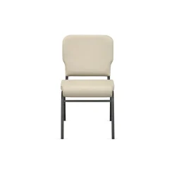 Designer Upholstery Armless Big & Tall Wingback Stack Chair