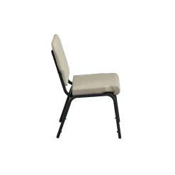 Designer Upholstery Armless Big & Tall Wingback Stack Chair