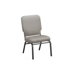 Designer Upholstery Armless Big & Tall Wingback Stack Chair