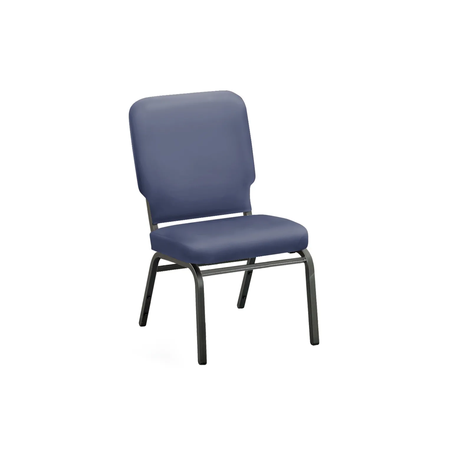 Designer Upholstery Armless Big & Tall Wingback Stack Chair