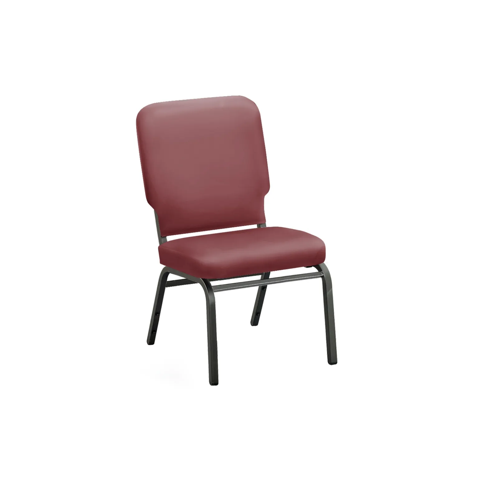 Designer Upholstery Armless Big & Tall Wingback Stack Chair