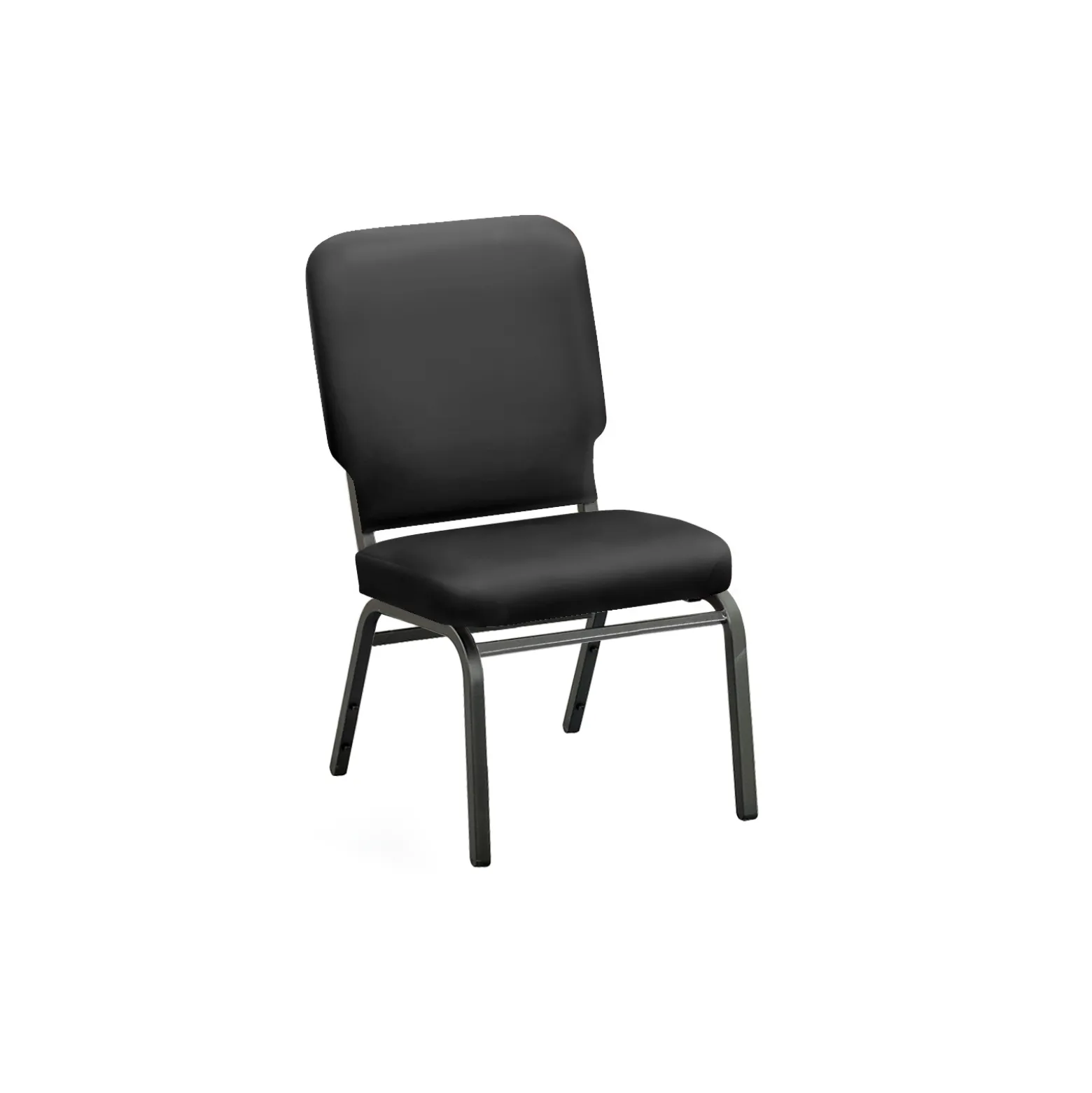 Designer Upholstery Armless Big & Tall Wingback Stack Chair