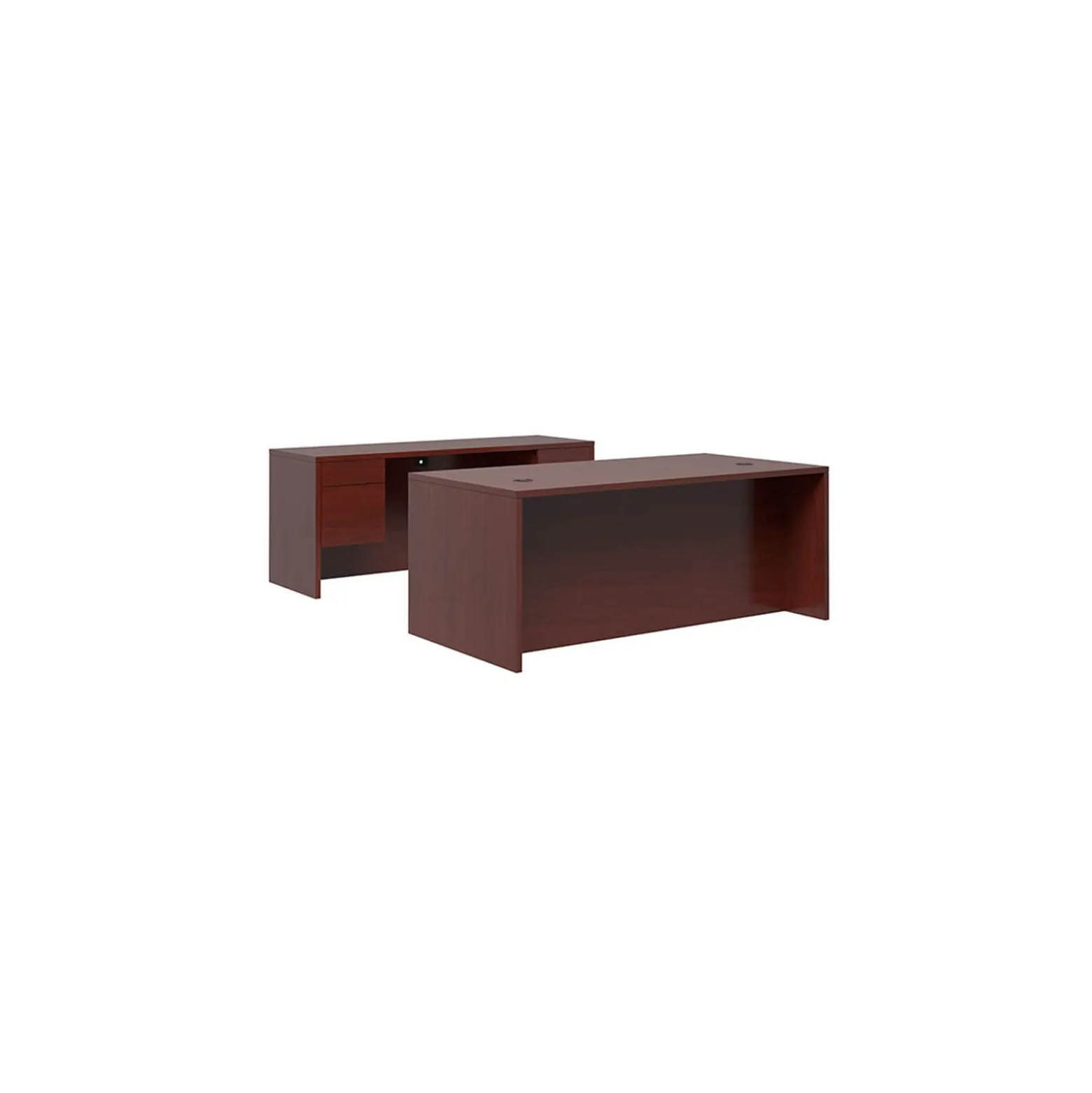 Desk and Credenza Set