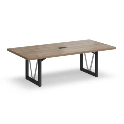 District 8' Conference Table with Power - 96"W x 48"D