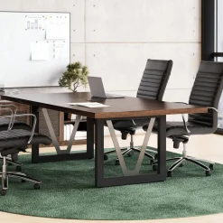 District 8' Conference Table with Power - 96"W x 48"D