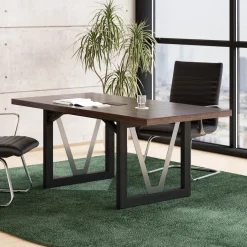 District 6' Conference Table with Power - 72"W x 36"D