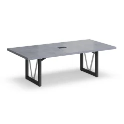 District 6' Conference Table with Power - 72