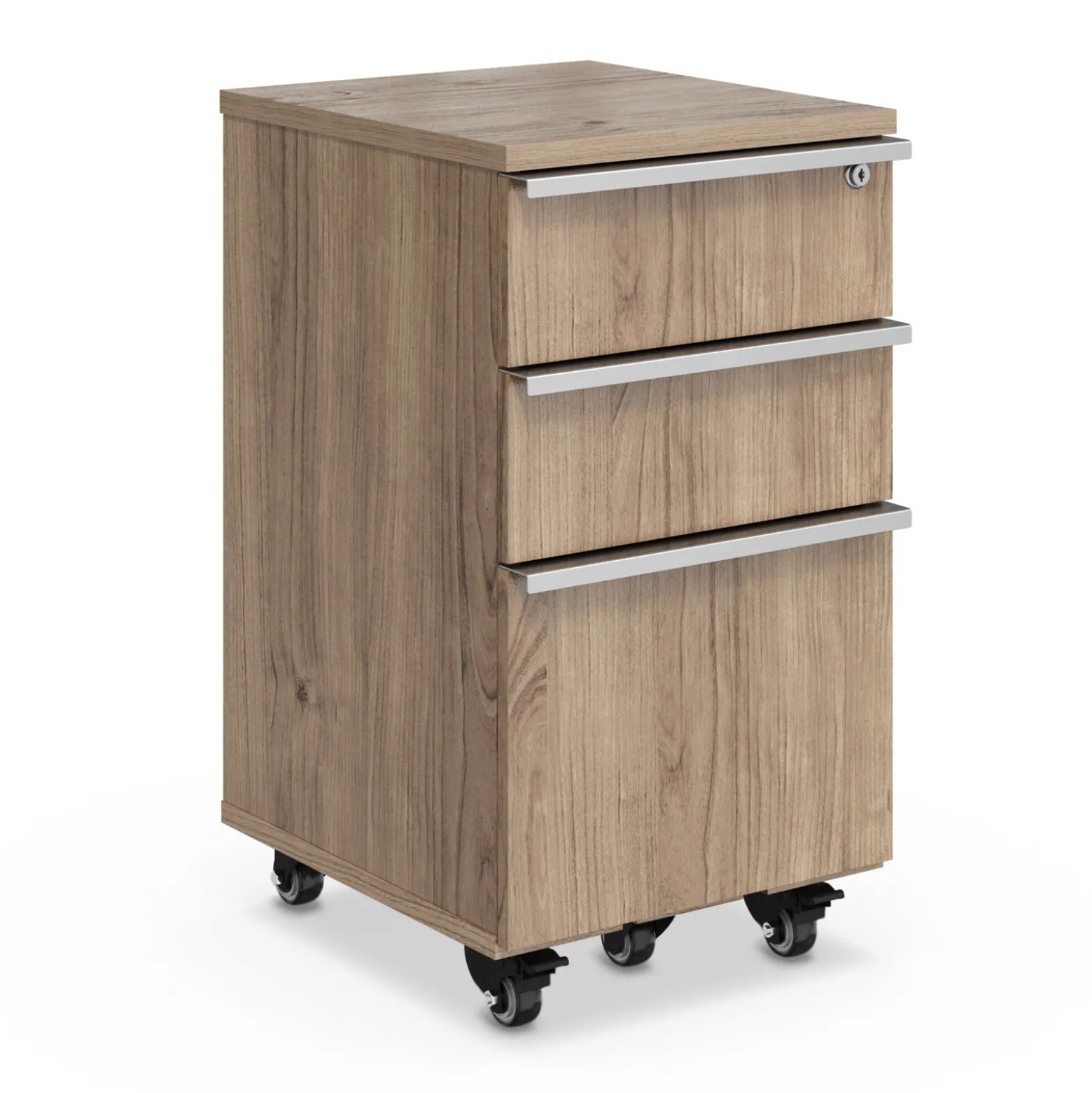 District 3 Drawer Mobile File Pedestal - 16"W x 20"D