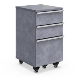 District 3 Drawer Mobile File Pedestal - 16