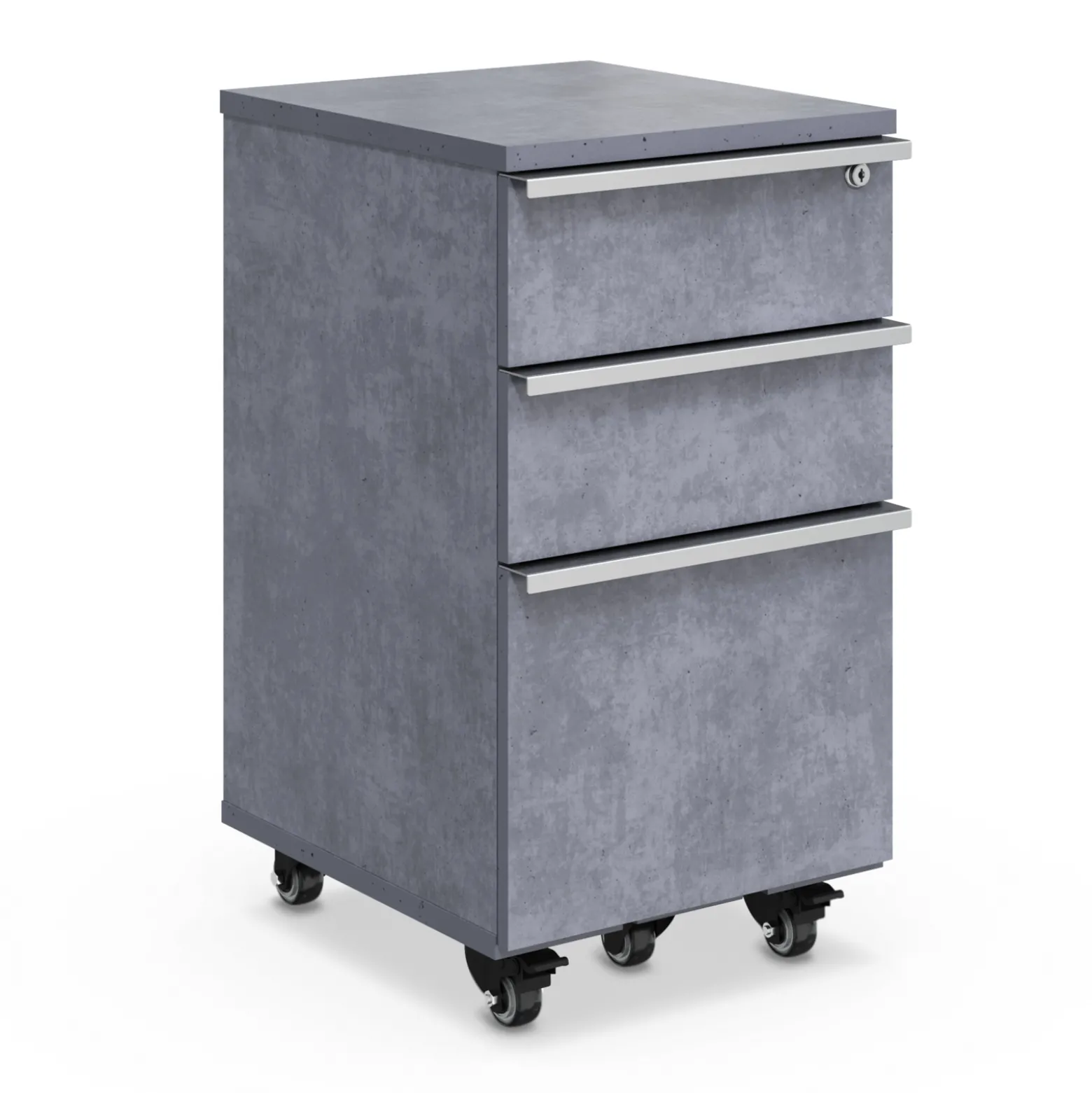 District 3 Drawer Mobile File Pedestal - 16"W x 20"D