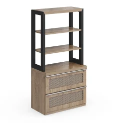 District Bookcase and Lateral File Set - 36