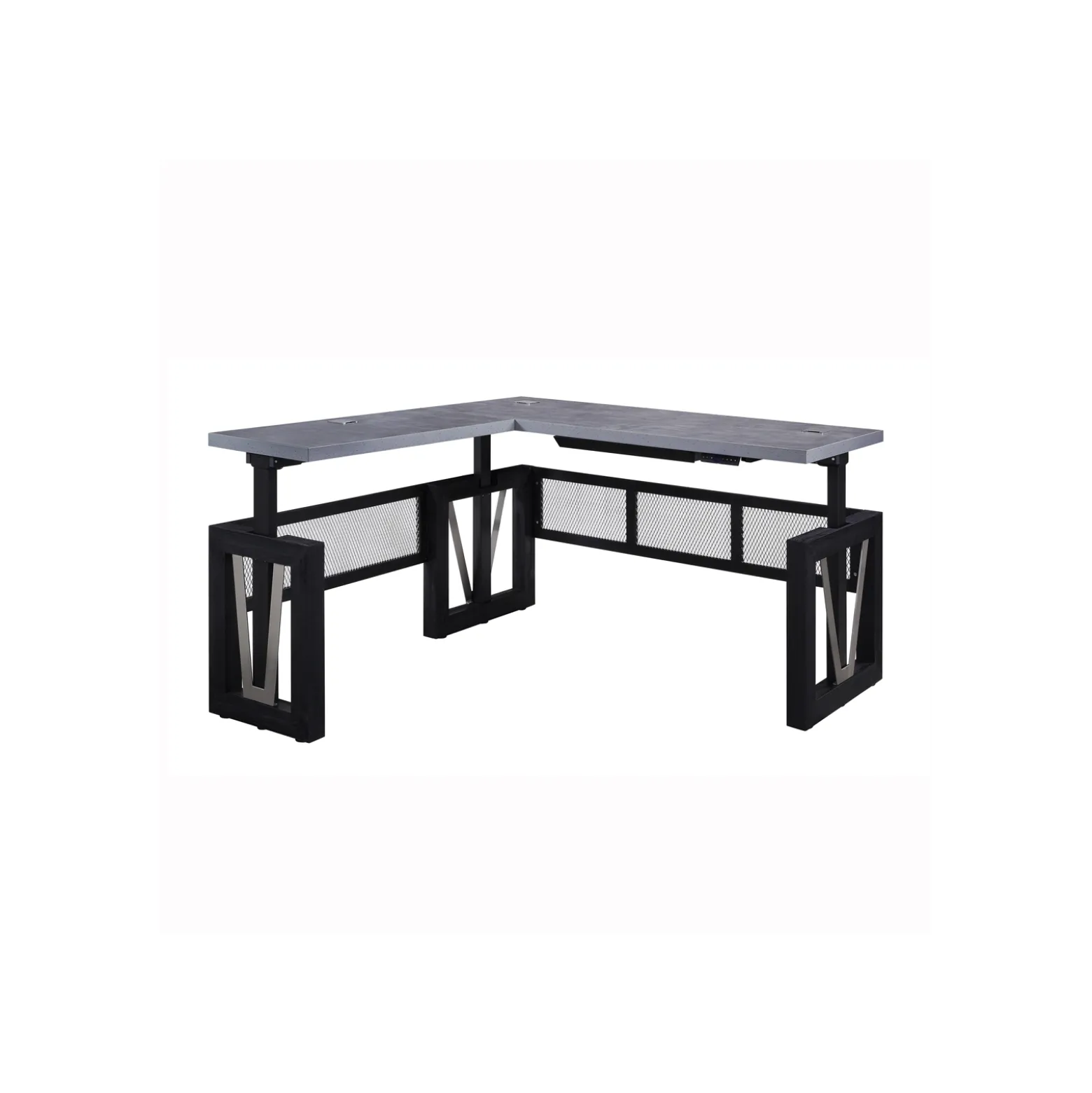 District Center Drawer for Height Adjustable Standing Desk - 25"W x 11"D