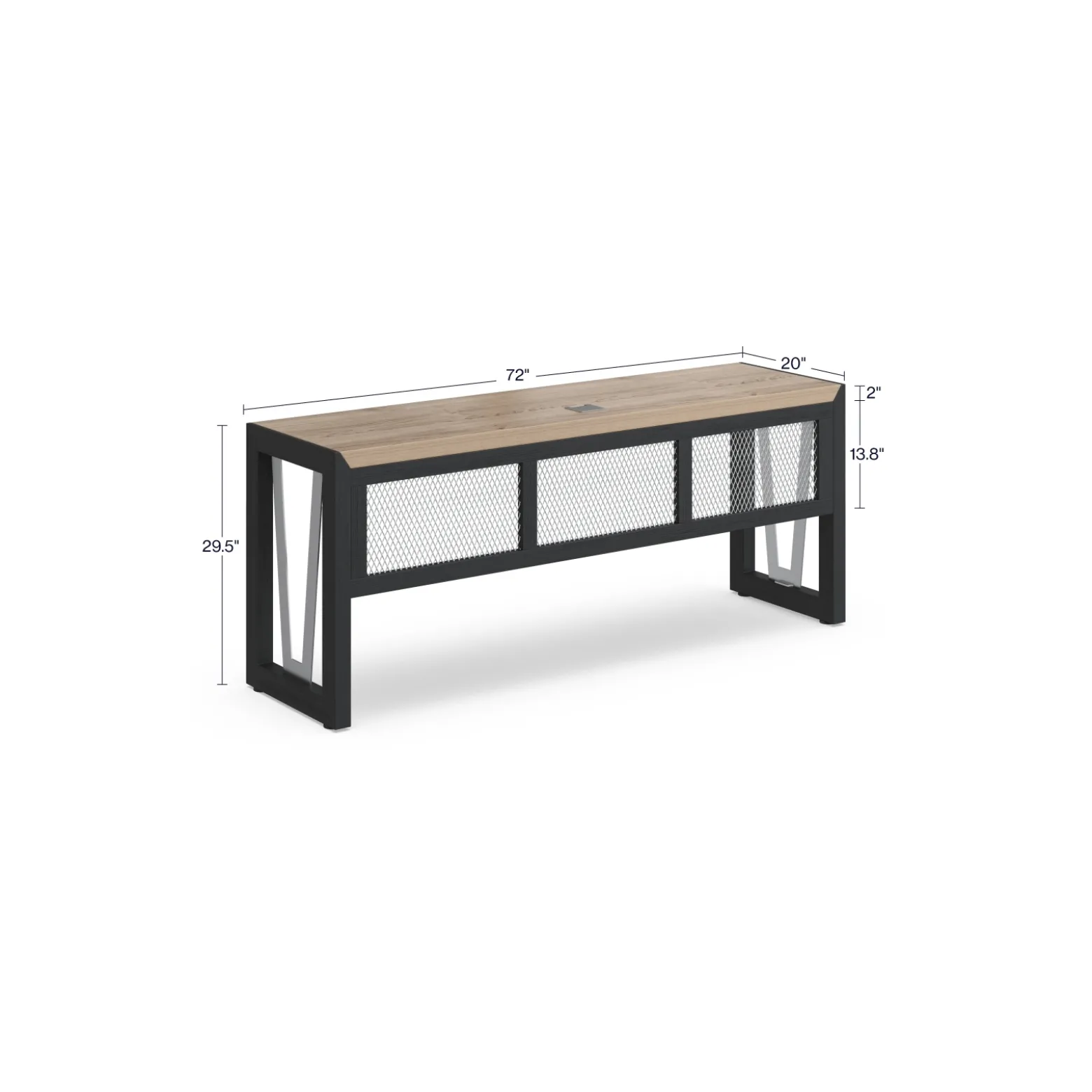 District Credenza - 72"W x 20"D
