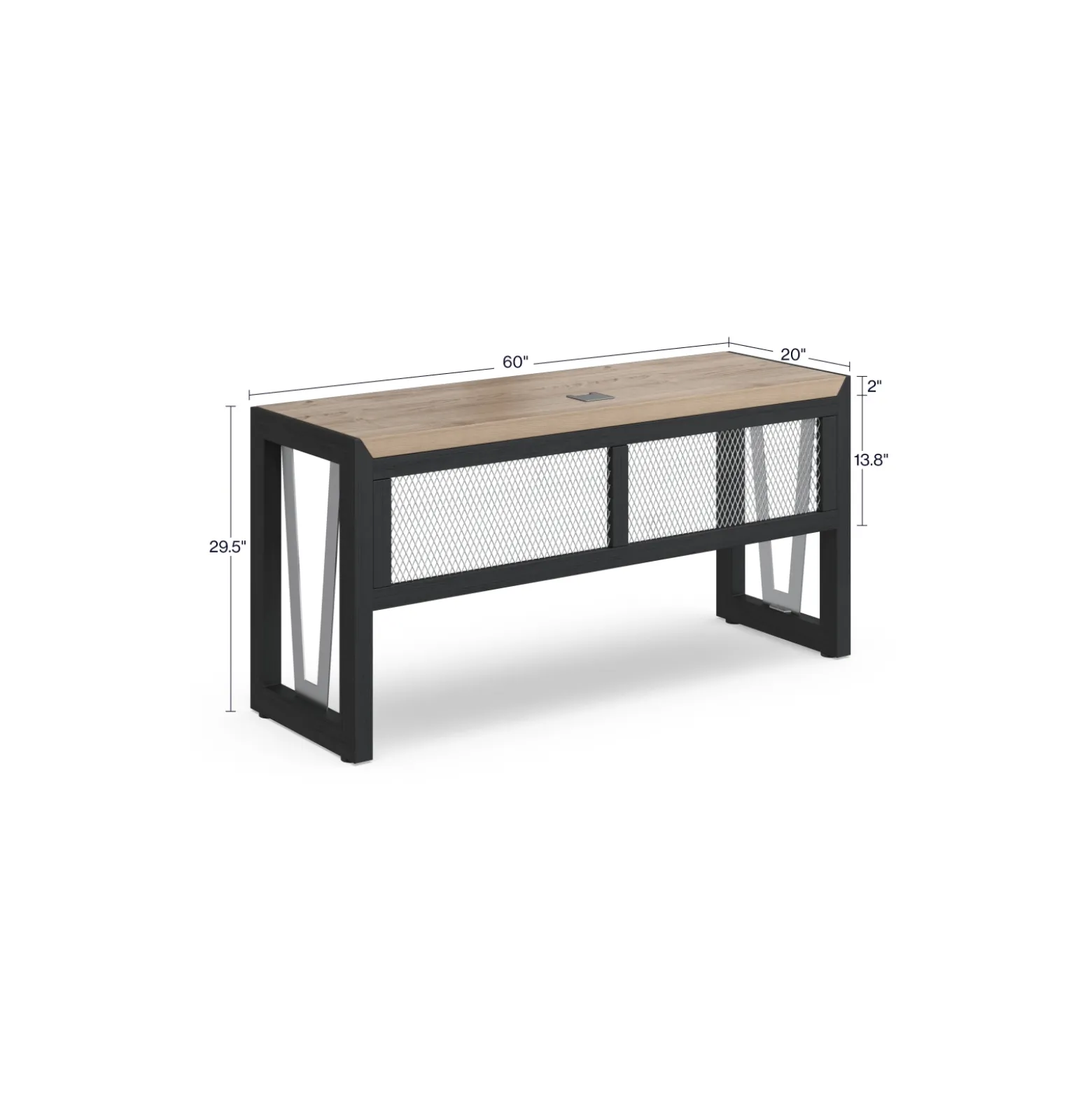 District Credenza - 60"W x 20"D