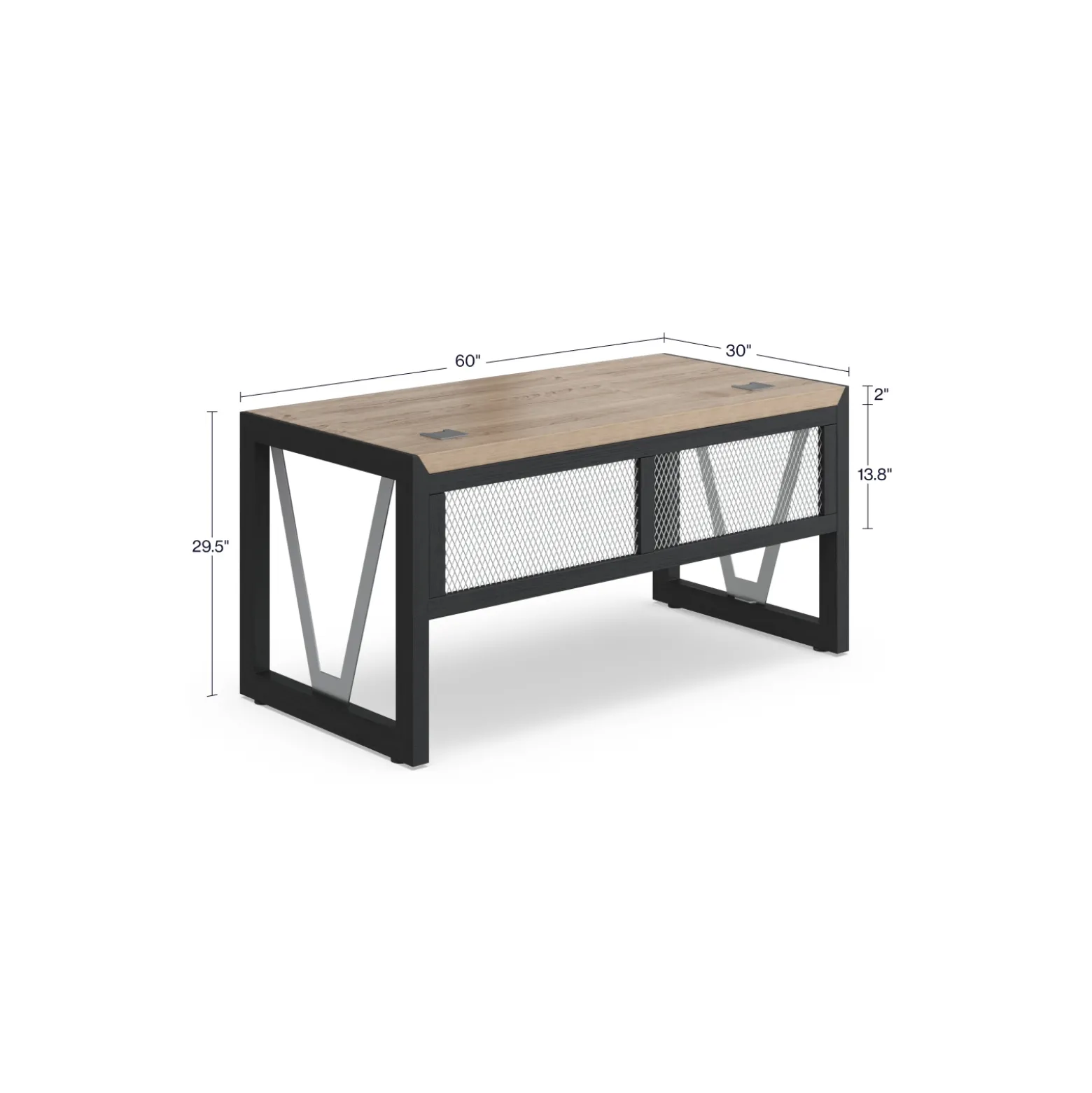 District Executive Desk - 60"W x 30"D