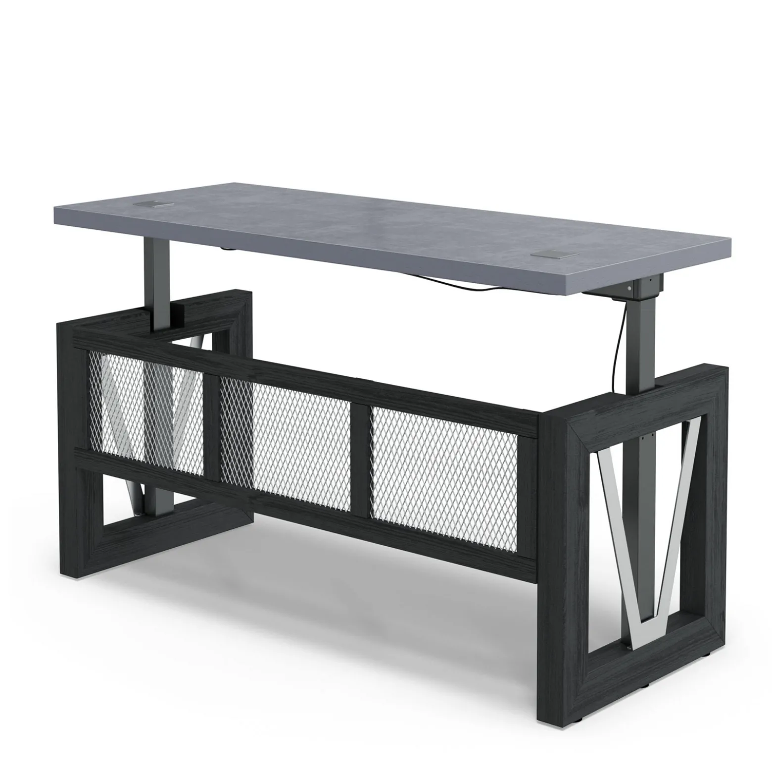 District Height Adjustable Standing Desk - 60"Wx30"D