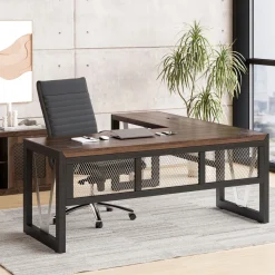 District L-Shaped Desk with Left Return - 72"W x 78"D