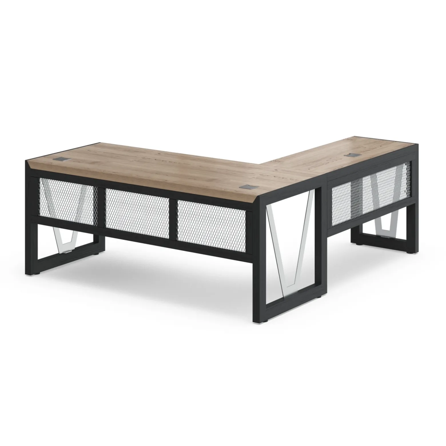 District L-Shaped Desk with Left Return - 72"W x 78"D