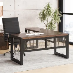 District L-Shaped Desk with Left Return - 60"W x 78"D
