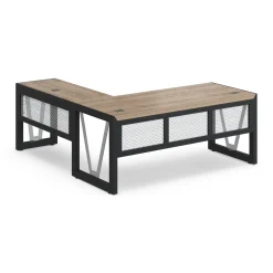 District L-Shaped Desk with Right Return - 72"W x 78"D