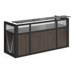 District Reception Desk - 87"W x 30"D