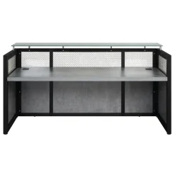 District Reception Desk with Power - 87