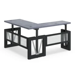 District Reversible Height Adjustable L-Shaped Standing Desk - 72