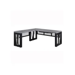 District Reversible Height Adjustable L-Shaped Standing Desk - 72