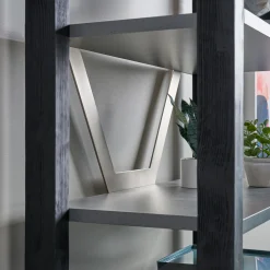District 5-Shelf Bookcase - 36