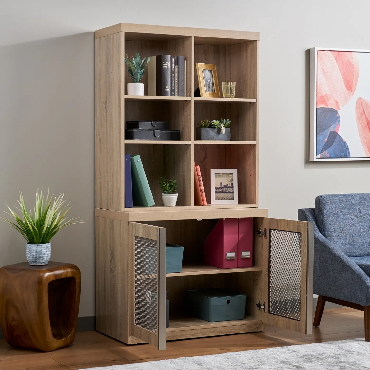 District Stacking and Storage Set - 36"Wx71.5"H