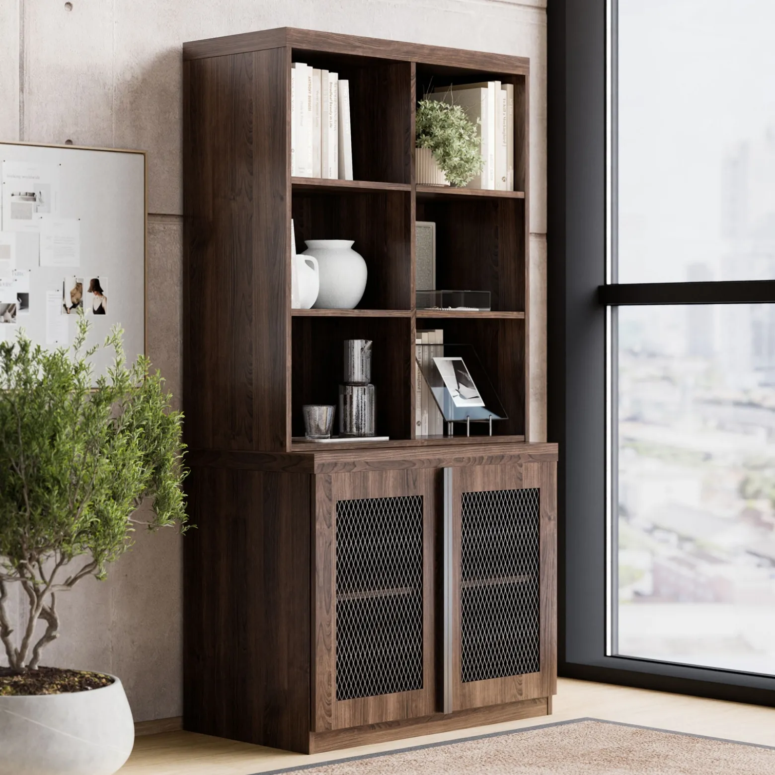 District Stacking and Storage Set - 36"Wx71.5"H