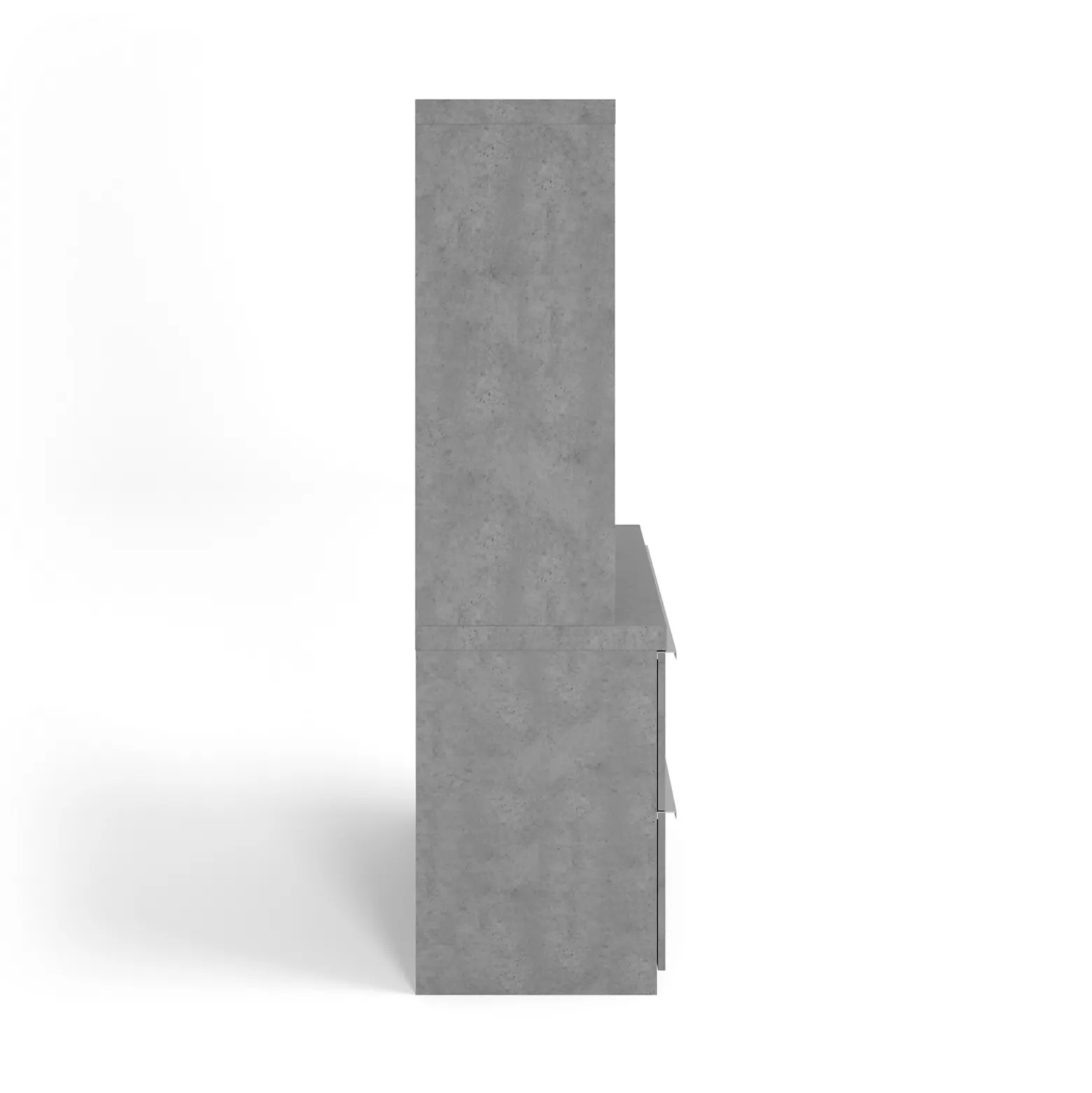 District Stacking Shelf & Lateral File Set - 36"Wx71.5"H