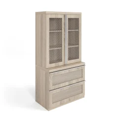 District Storage Cabinet and Lateral File Set - 36