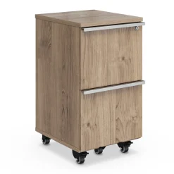 District Two Drawer Mobile File Pedestal - 20