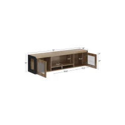 District Wall-Mounted Hutch - 72