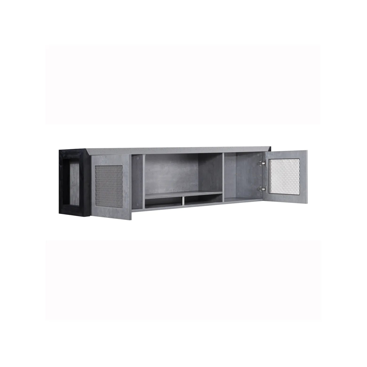 District Wall-Mounted Hutch - 72"W