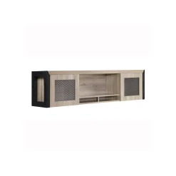 District Wall-Mounted Storage Hutch - 60"W