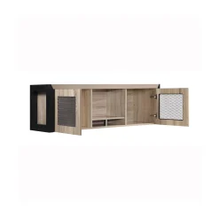 District Wall-Mounted Storage Hutch - 60