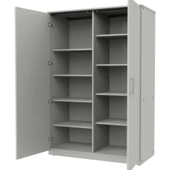Divided Mobile Storage Cabinet - 48